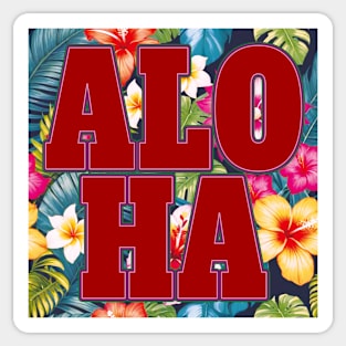 Aloha Sticker